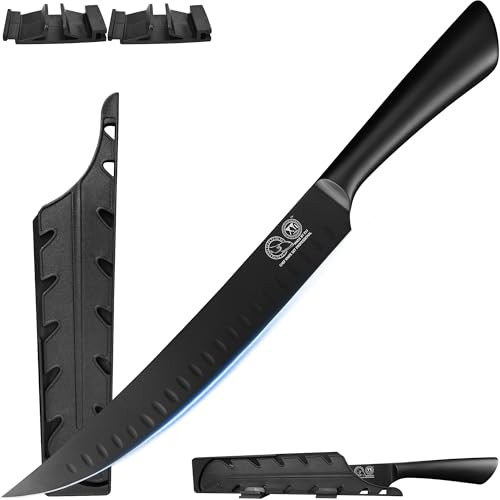 XYJ 9.5" Kitchen Knife with Plastic Cover