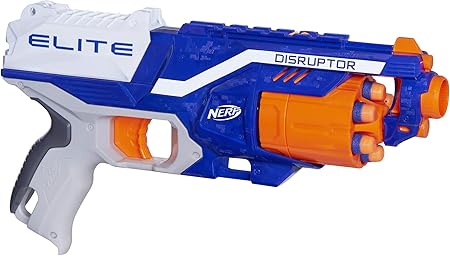 NERF Disruptor Elite Blaster with 6 Darts