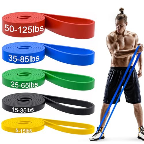 Resistance Bands, Set of 5