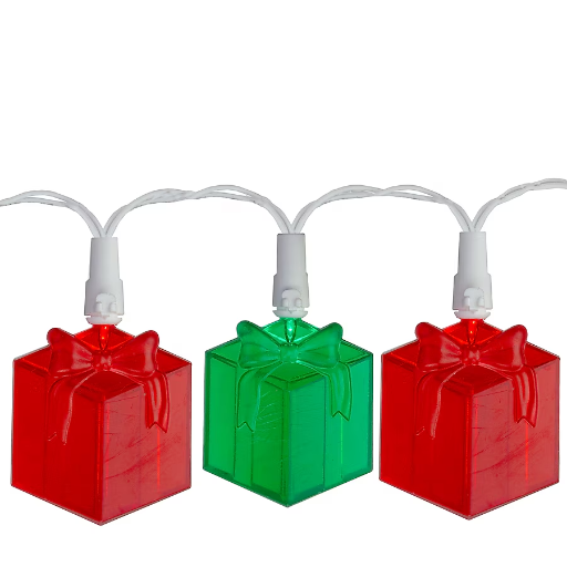 Sienna Red LED Christmas String Lights