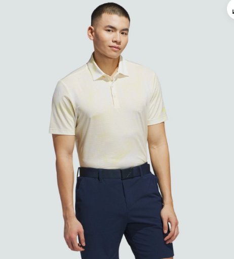 Adidas Men's Ultimate365 Printed Mesh Polo Shirt