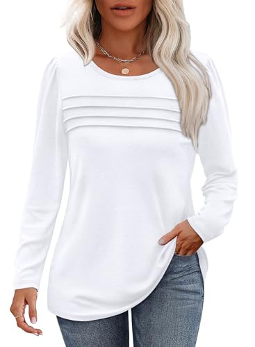 OFEEFAN Long Sleeve Shirts for Women
