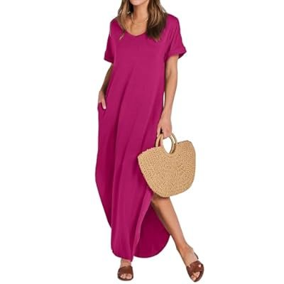 Oversized Casual Loose Summer Maxi Dress