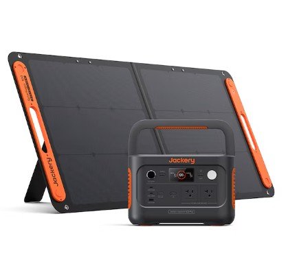 Jackery 600 Plus Portable Power Station with Solar Panel