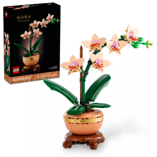 LEGO 274pcs Botanicals Mini Orchid Building Set