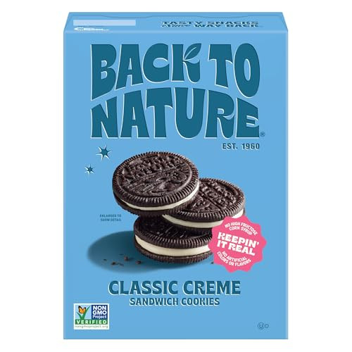 Back to Nature Classic Creme Sandwich Cookies (6-Pack)