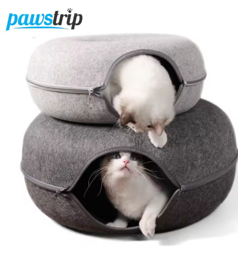 Donut Cat Bed Tunnel