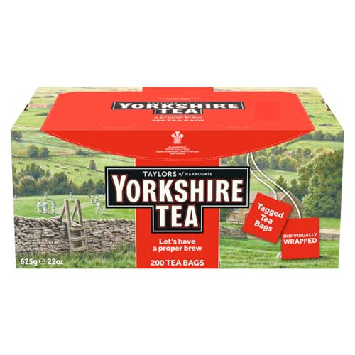 Taylors of Harrogate Yorkshire Red Wrapped Tea Bags