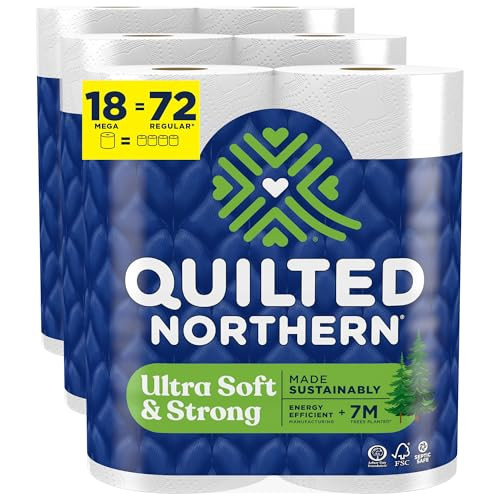 Quilted Northern Ultra Soft & Strong or Ultra Plush Toilet Paper Mega Rolls
