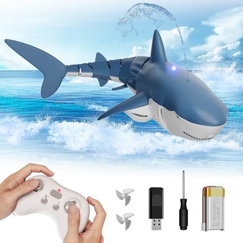 Waterproof Remote Control Electric Shark Toy