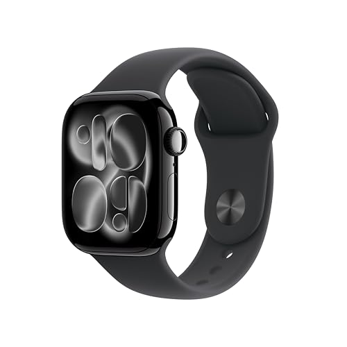 Apple Watch Series 11 GPS + Cellular 42mm Smartwatch (Jet Black Aluminum Case w/ Black Sport Band) Deal