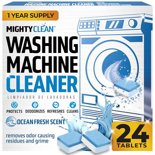 Washing Machine Cleaner Tablets 24 Pack