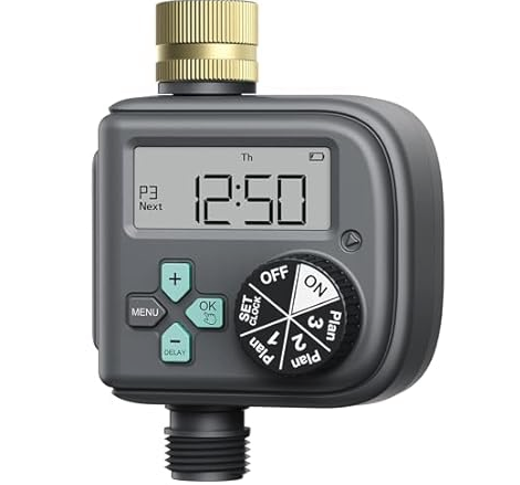 RAINPOINT Sprinkler Timer with 3 Programs
