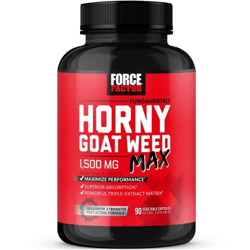 Force Factor Horny Goat Weed Max Supplement