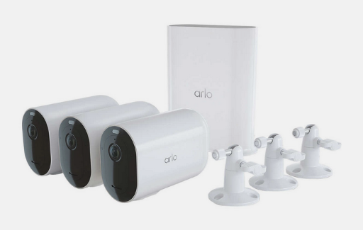 Arlo Pro 4 XL 3-Camera Security Bundle