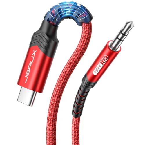 JSAUX USB C to 3.5mm Audio Aux Headphone Jack Cable