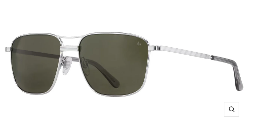 American Optical Airman Square Aviator Sunglasses