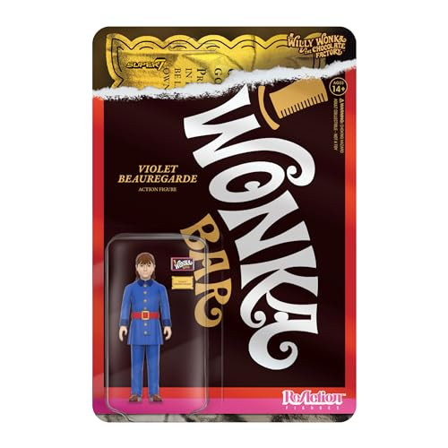 Super7 Willy Wonka Violet Beauregarde Action Figure