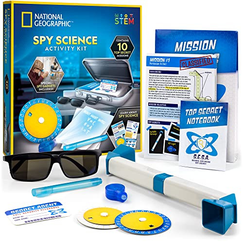 NATIONAL GEOGRAPHIC Spy Science Kit for Kids