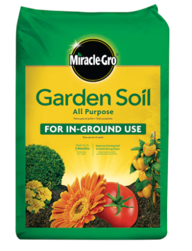 Miracle-Gro In-Ground Use 0.75 Cubic feet All-purpose Garden soil