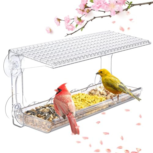 SUNALLY Window Bird Feeder