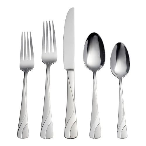 Oneida River 20 Piece Everyday Flatware Set, Service for 4