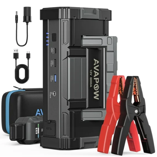 AVAPOW 6000A Car Battery Jump Starter