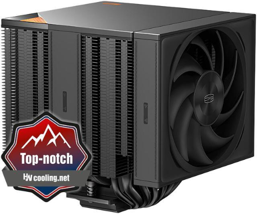 PCCOOLER CPS RZ820 Dual Tower CPU Air Cooler 8 Heat Pipes, 290W TDP