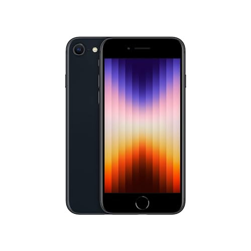 Apple iPhone SE3 5G 64GB Midnight Unlocked Smartphone for Prime Members