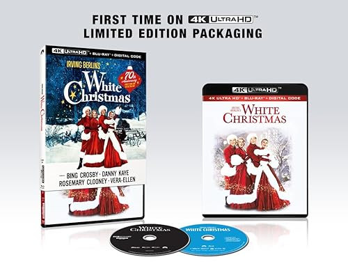 White Christmas 4K UHD Blu-Ray Digital Copy