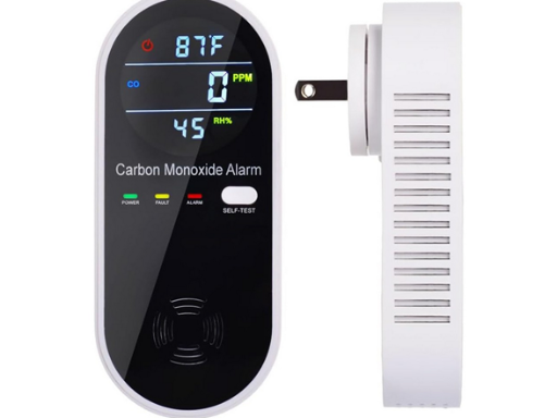 3-in-1 Carbon Monoxide Detector with Temperature and Humidity Display