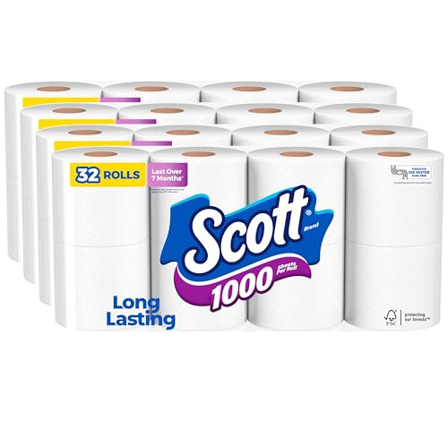 Scott 1000 1-Ply Toilet Paper 32-Pack