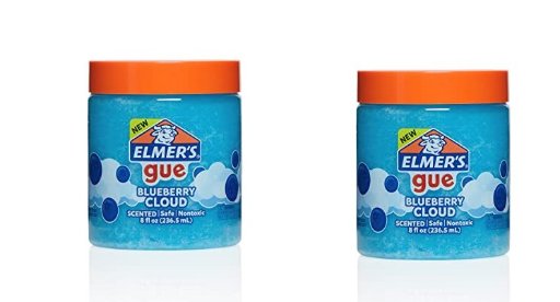 2 Pack of Elmer's GUE Pre Made Slime (Blueberry Cloud)