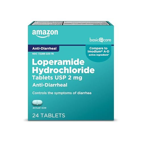 Amazon Basic Care Anti-Diarrheal Tablets
