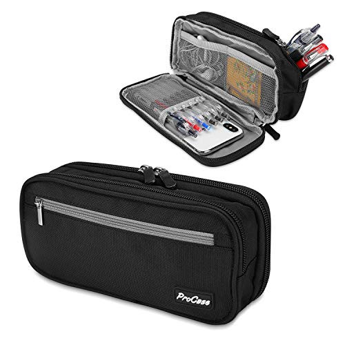ProCase 2-Layer Large Pencil Case