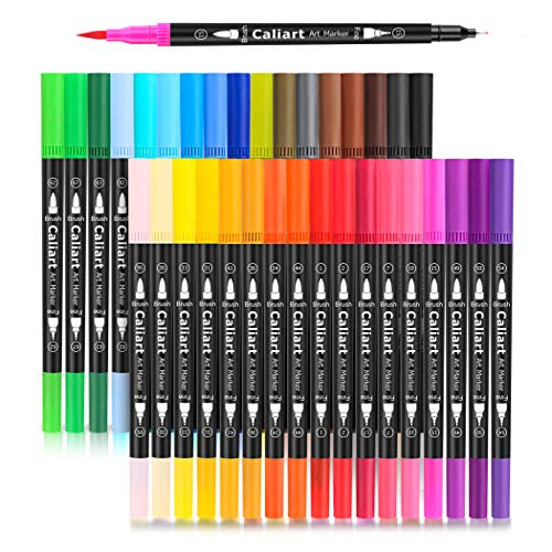 Caliart Double Tip Brush Pens