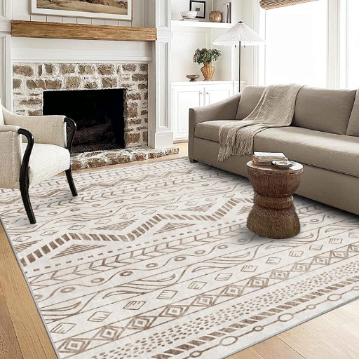 Non-Slip Washable Area Rugs
