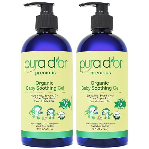 PURA D'OR ORGANIC Baby Soothing Gel 2-Pack