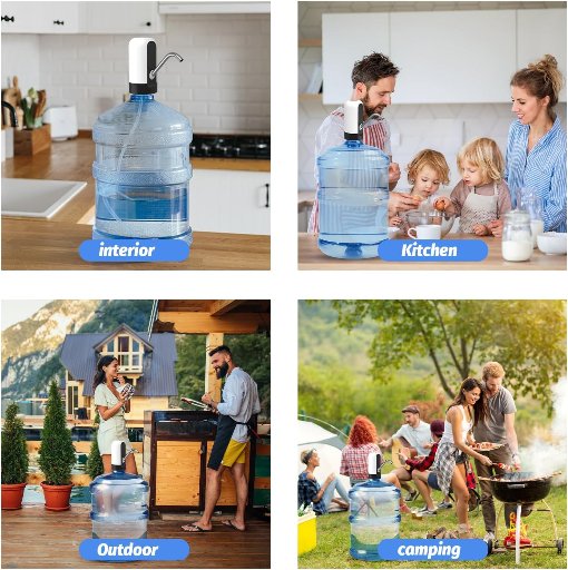 GetKen 5 Gallon Bottle Water Dispenser Pump