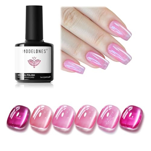 MODELONES Cat Eye Gel Nail Polish 6-Pack