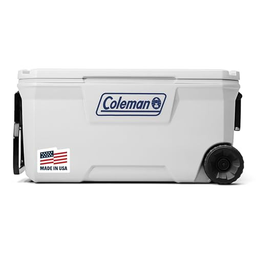 Coleman 100QT Cooler with Fully Insulated UV Guard Lid & Body