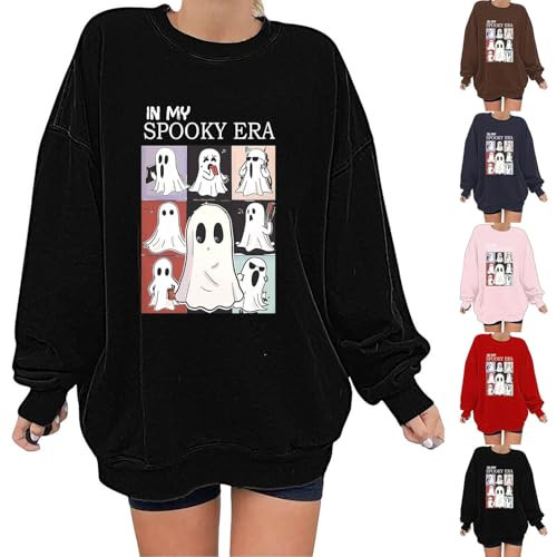 Oversized Crewneck Halloween Sweatshirts