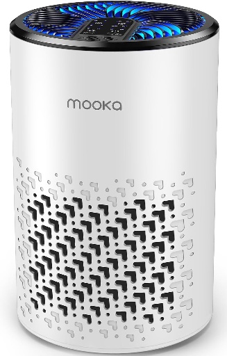 Mooka HEPA Air Purifier/Cleaner with Fragrance Sponge