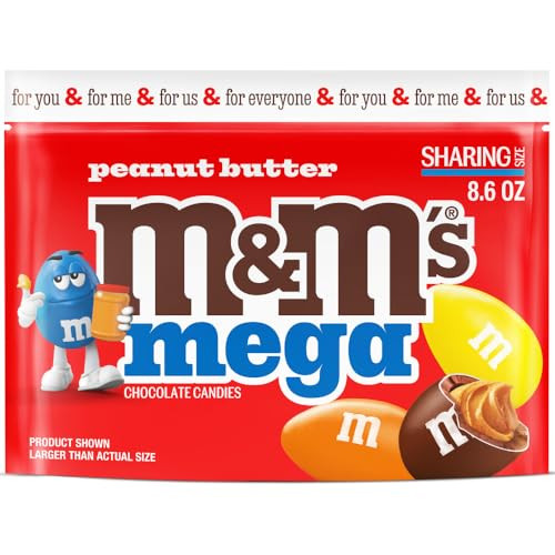 M&M’S Mega Peanut Butter Chocolate Candy