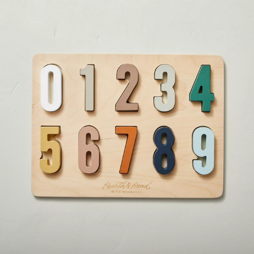 Toy Numbers Peg Puzzle 11pc – Hearth & Hand™ with Magnolia