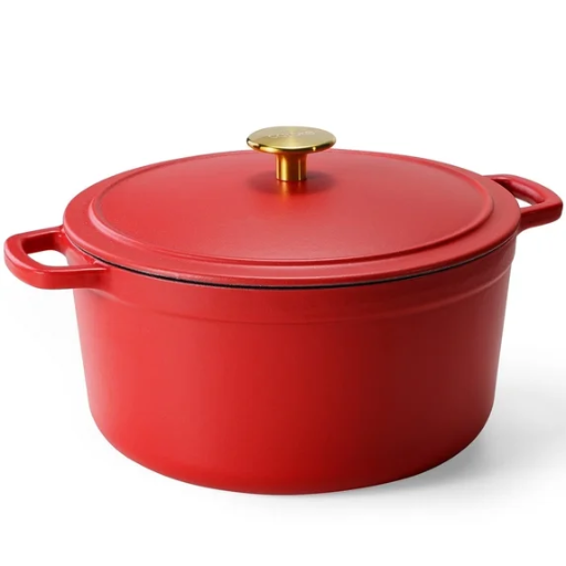 Carote 5QT Enamel Cast Iron Dutch Oven Pot