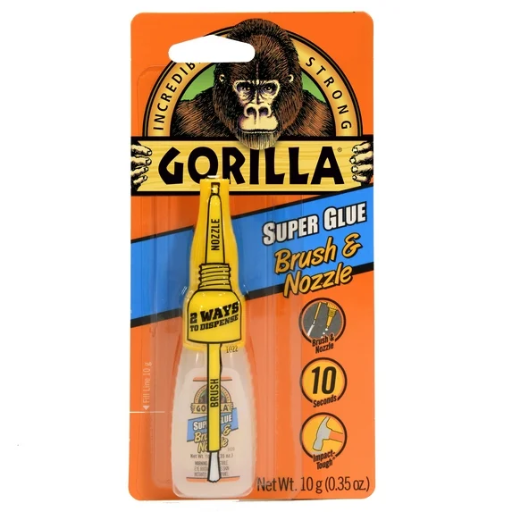 Gorilla Super Glue Brush & Nozzle