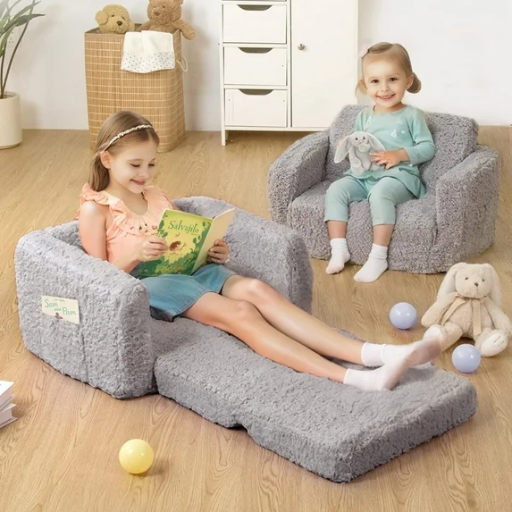 Foldable Kids Couch Sofa Bed