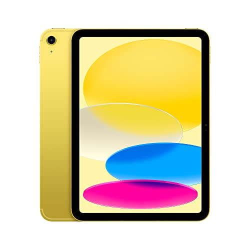 Apple iPad (10th Generation): with A14 Bionic chip, 10.9" Liquid Retina Display, 256GB, Wi-Fi 6 + 5G Cellular
