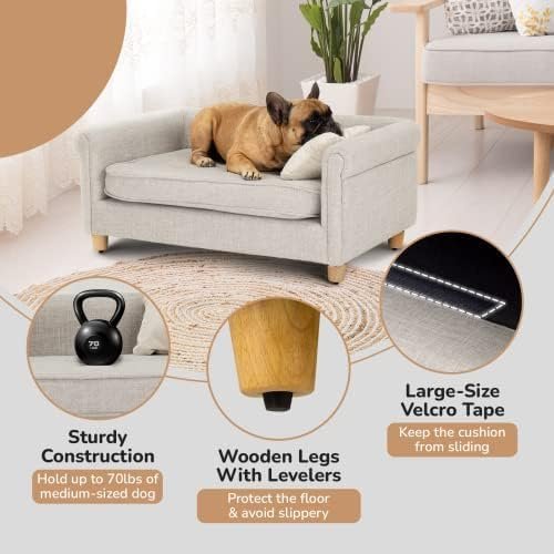 dCee Dog Sofa Bed for Medium Dogs
